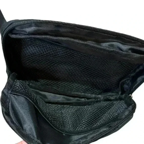 Black Belt Bag Travel Bag 9”W x 6”H - Picture 7 of 7